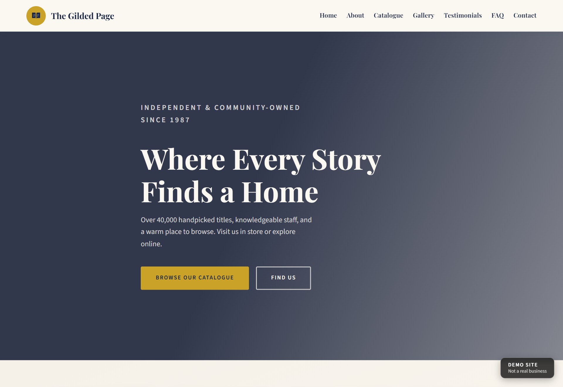 Online Shop demo preview